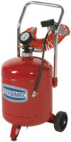 Переносная подкачка шин, на колёсах 24л Flexbimec 3524