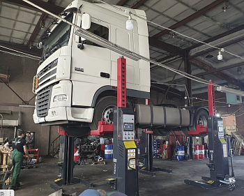Комплект подкатных колонн Sunshine AU7500-4
