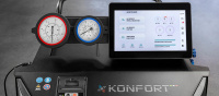 Автоматическая установка TEXA  KONFORT 760 BUS TOUCH для заправки кондиционеров автобусов, троллейбусов, трамваев, электробусов, хладагент R134A или R1234YF
