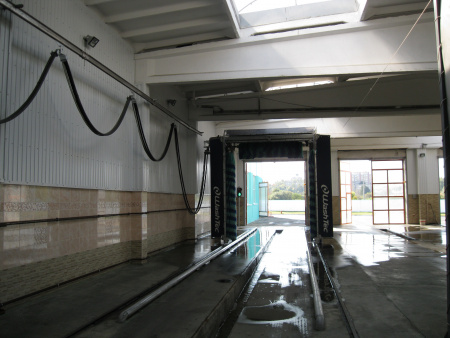 Автоматическая портальная мойка WASHTEC для тягачей и полуприцепов
