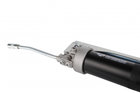 Рычажный шприц для смазки 500см3, 1/8" BSPT, 130 бар, стальная трубка с насадкой, 3,2 г/ход