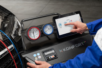 Автоматическая установка TEXA KONFORT 720 TOUCH для заправки автомобильных кондиционеров, хладагент R134A или R1234YF