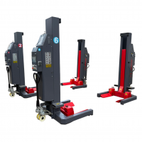 Комплект из 4-х подкатных колонн, г/п 8,5 тонн каждая, связь беспроводная, AREO (Китай) TR4-34